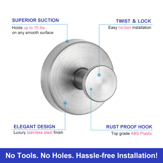 Stainless Steel Suction Hook