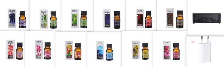 3D Flame Aromatherapy led