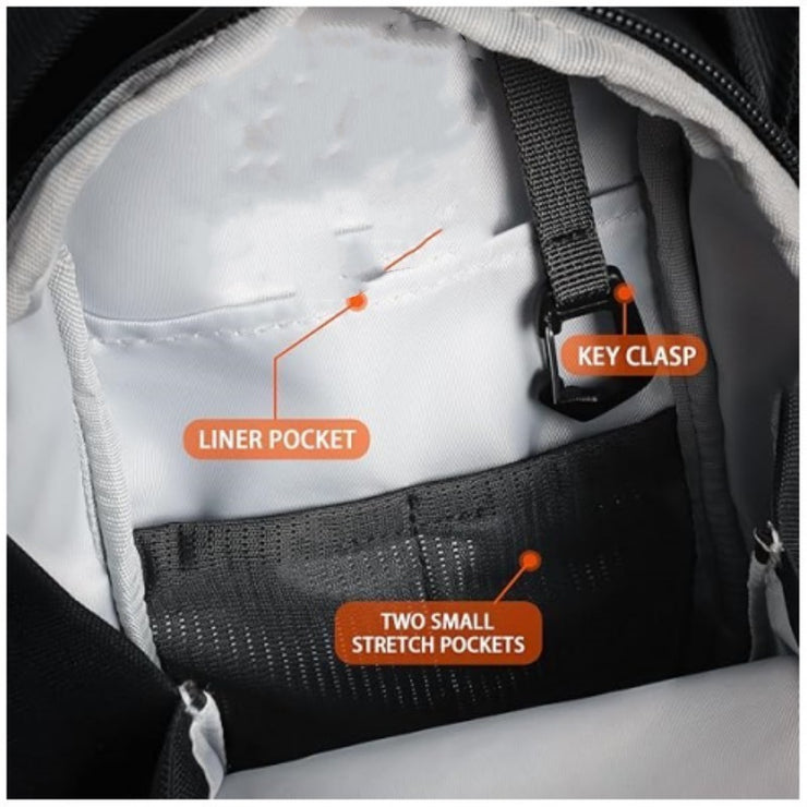Magnetic Gym Bag with Bottle Holder 