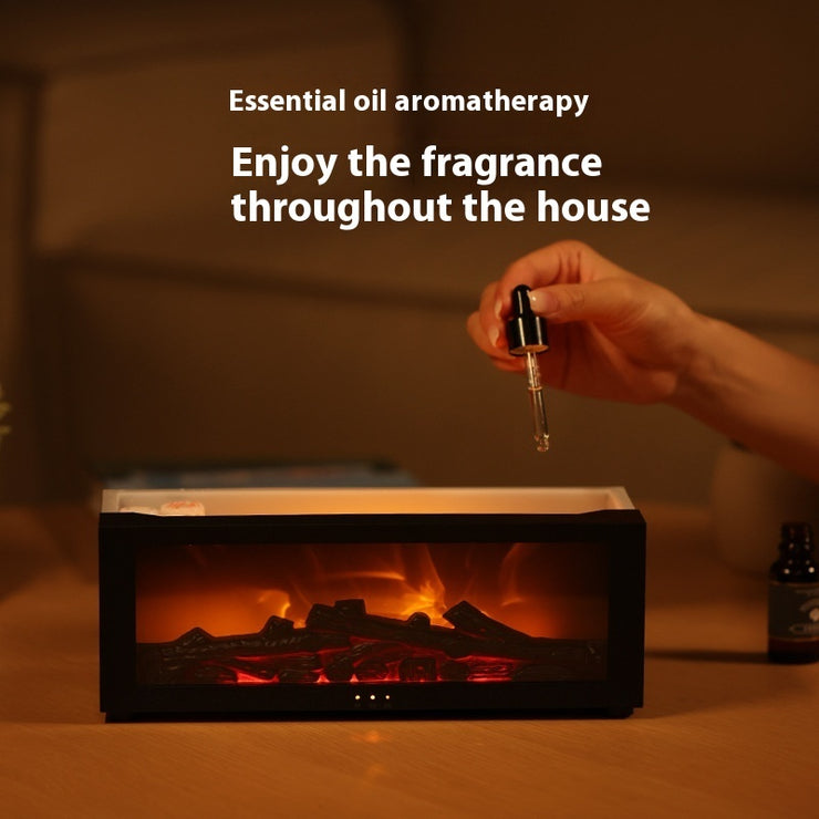 3D Flame Aromatherapy led