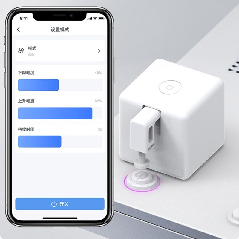 Smart Bluetooth Button Pusher – Voice & App Controlled
