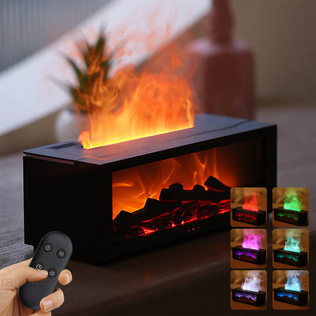 3D Flame Aromatherapy led