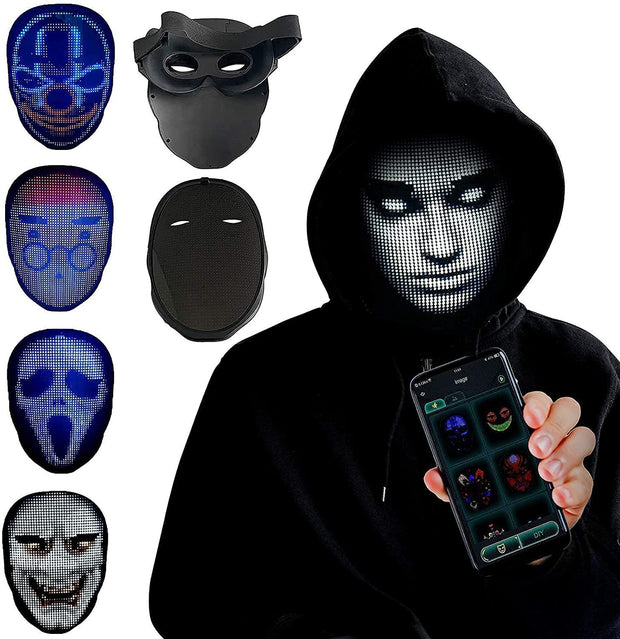 LED Face-Changing Mask 