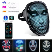 LED Face-Changing Mask 